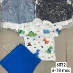 Komplety DZIECIĘCA size 6-18 m_ paczka 4szt _1 kolor 8663360