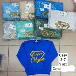 Bluzy DZIECIĘCA size 2-7 lat_ paczka 5szt _1 kolor 9098871