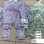 Komplety DZIECIĘCA size 9-24 m_ paczka 4szt _1 kolor 9098908