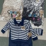 Komplety DZIECIĘCA size 3-18 m_ paczka 4szt _1 kolor 9098909