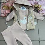 Komplety DZIECIĘCA size 9-24 m_ paczka 4szt _1 kolor 9098910