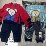 Komplety DZIECIĘCA size 9-18m_ paczka 4szt _1 kolor 9098921