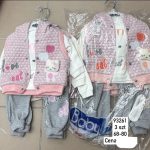 Komplety DZIECIĘCA size 68-80_ paczka 6szt _1 kolor 9098926