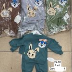 Komplety DZIECIĘCA size 74-92_ paczka 4szt _1 kolor 9098930