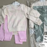 Komplety DZIECIĘCA size 74-86_ paczka 6szt _1 kolor 9099055