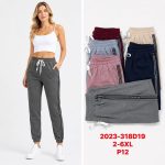Spodnie DAMSKA _size 2-6xl_paczka 12 szt_mixkolor 2124272