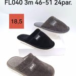 Buty Kapcie MĘSKIE (46-51_24 par) 8677839