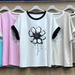 Bluzki Damskie włoskie _size uni _paczka 6szt_mix kolor 5513953