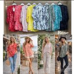 Koszule Damskie włoskie _size uni _paczka 6szt_mix kolor 5514005
