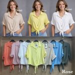 Koszule Damskie włoskie _size uni _paczka 6szt_mix kolor 5514006