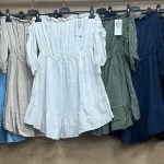 Sukienki Damskie włoskie _size uni _paczka 6szt_mix kolor 5514037