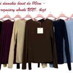 Bluzki damskie z długim rękawem_ biust do 110cm – Duze rozmiary. Produkt włoski (UNI_ 4) 3927019