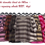 Bluzki damskie z długim rękawem_ biust do 140cm – Duze rozmiary. Produkt włoski (UNI_ 4) 3927025