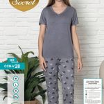 Piżamy DAMSKA TURECKA_size m-2xl_paczka 12 szt_mixkolor 6649837