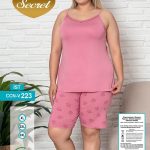 Piżamy DAMSKA TURECKA_size xl-3xl_paczka 12 szt_mixkolor 6649840
