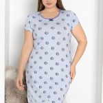 Koszule nocne DAMSKA TURECKA_size xl-4xl_paczka 12 szt_mixkolor 7082234
