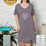 Koszule nocne DAMSKA TURECKA_size xl-6xl_paczka 12 szt_mixkolor 7082247