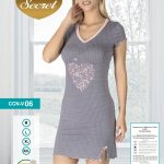 Koszule nocne DAMSKA TURECKA_size m-2xl_paczka 12 szt_mixkolor 7082252