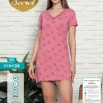 Koszule nocne DAMSKA TURECKA_size m-2xl_paczka 12 szt_mixkolor 7082255
