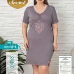 Koszule nocne DAMSKA TURECKA_size xl-3xl_paczka 12 szt_mixkolor 7082256