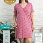 Koszule nocne DAMSKA TURECKA_size xl-3xl_paczka 12 szt_mixkolor 7082259