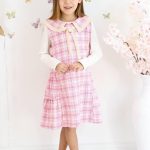 Sukienki DZIECIĘCA size 3-12 lat_ paczka 6szt _1 kolor 3325154