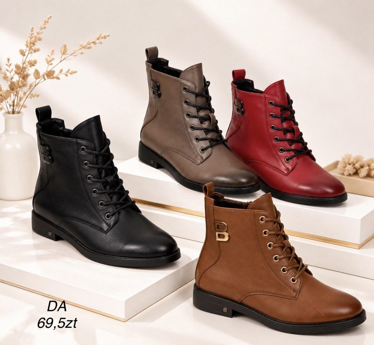 Buty Botki DAMSKIE (36-41_12par) 5475293