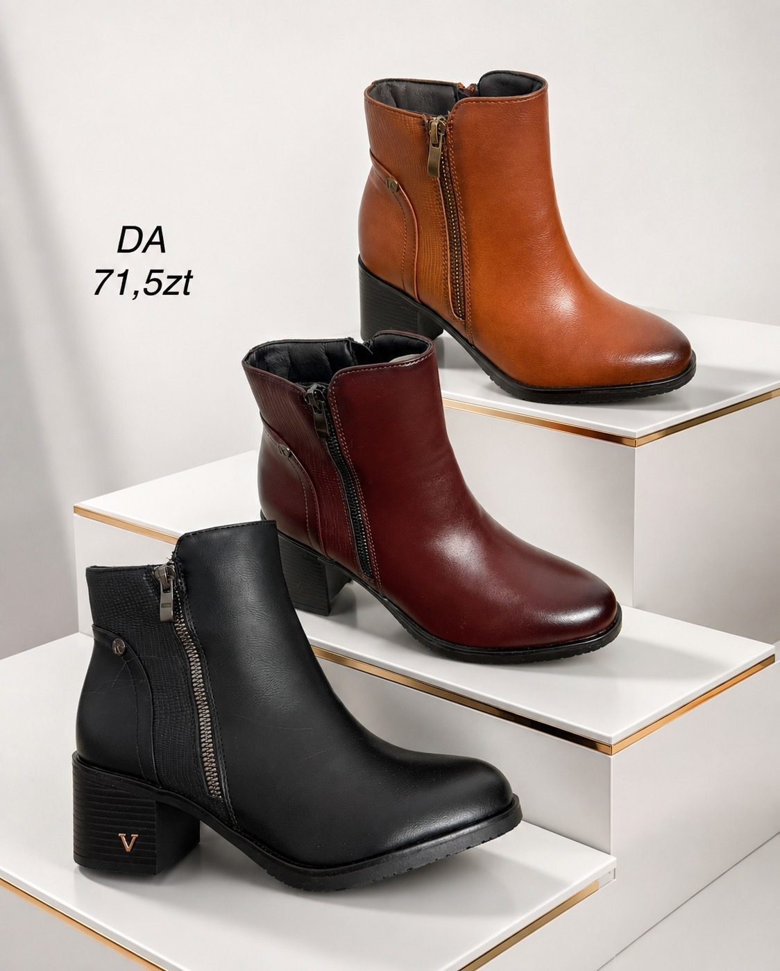 Buty Botki DAMSKIE (36-41_12par) 5475296