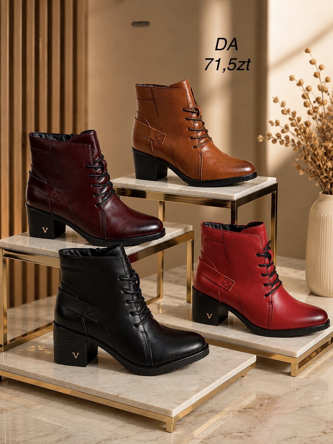 Buty Botki DAMSKIE (36-41_12par) 5475298