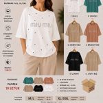 Bluzki DAMSKA TURECKA_size m-2xl_paczka 10 szt_mixkolor 4981532