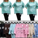 Bluzki DAMSKA WŁOSKA_size uni_paczka 6 szt_mixkolor 4047025