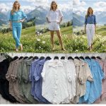 Koszule DAMSKA WŁOSKA_size uni_paczka 6 szt_mixkolor 4047053