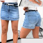Spódnica krótka Jeansowa Damskie M’sara_ size xs-xl _paczka 10szt_ 4047095