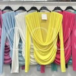 Bluzki Damskie wloskie_size uni_paczka 6szt_mix kolor 3989722