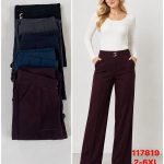 Spodnie DAMSKA _size 2-6xl_paczka 12 szt_mixkolor 7583534