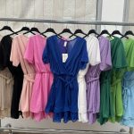 Sukienki Damskie wloskie_ Size uni _paczka 6szt_mix kolor 8276829