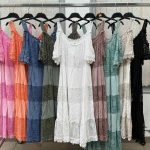 Sukienki Damskie wloskie_ Size uni _paczka 6szt_mix kolor 8276832