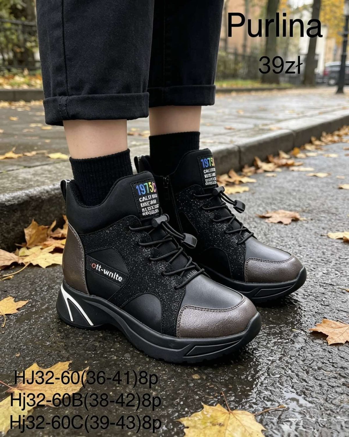 Buty Botki DAMSKIE (38-42_8par) 2215731