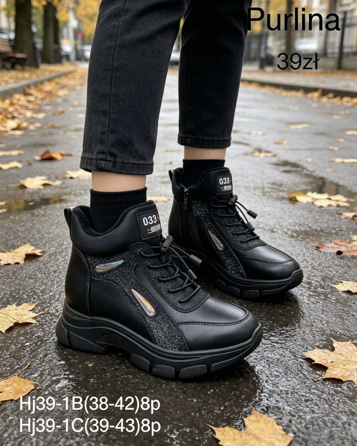 Buty Botki DAMSKIE (39-43_8par) 2215738