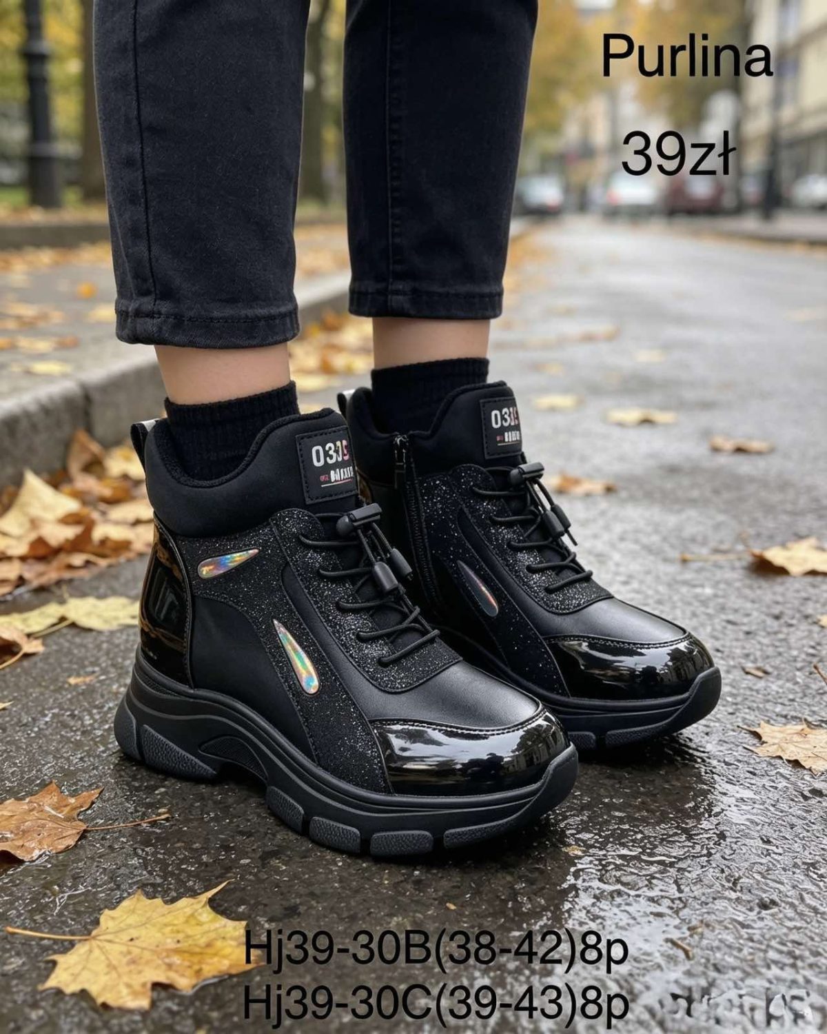 Buty Botki DAMSKIE (38-42_8par) 2215747