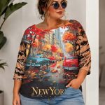 Bluzki Damskie Polskie_ size standard_ paczka 4szt 1 kolor 2215773