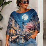 Bluzki Damskie Polskie_ size standard_ paczka 4szt 1 kolor 2215777