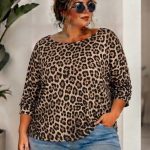 Bluzki Damskie Polskie_ size standard_ paczka 4szt 1 kolor 2215778