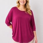 Bluzki Damskie Polskie_ size standard_ paczka 4szt 1 kolor 2215779