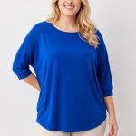 Bluzki Damskie Polskie_ size standard_ paczka 4szt 1 kolor 2215784