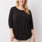 Bluzki Damskie Polskie_ size standard_ paczka 4szt 1 kolor 2215785