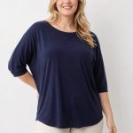 Bluzki Damskie Polskie_ size standard_ paczka 4szt 1 kolor 2215786