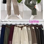 Spodnie Damskie włoskie _size uni _paczka 6szt_mix kolor 2215797