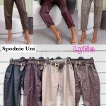 Spodnie Damskie włoskie _size uni _paczka 6szt_mix kolor 2215799