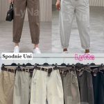 Spodnie Damskie włoskie _size uni _paczka 6szt_mix kolor 2215800